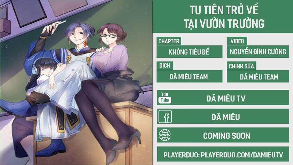Tu Tiên Trở Về Tại Vườn Trường 58 trang 0