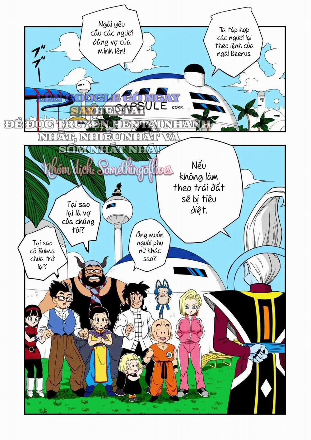 Tuyển Tập Bảy Viên Ngọc Rồng 18+ Không Ai Được Bất Kính Với Beerus trang 8