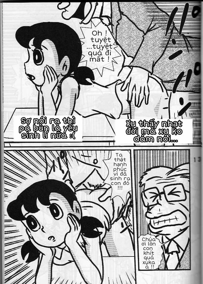 Tuyển Tập Doraemon Doujinshi 18+ 0 Chị ko dám nói trang 1