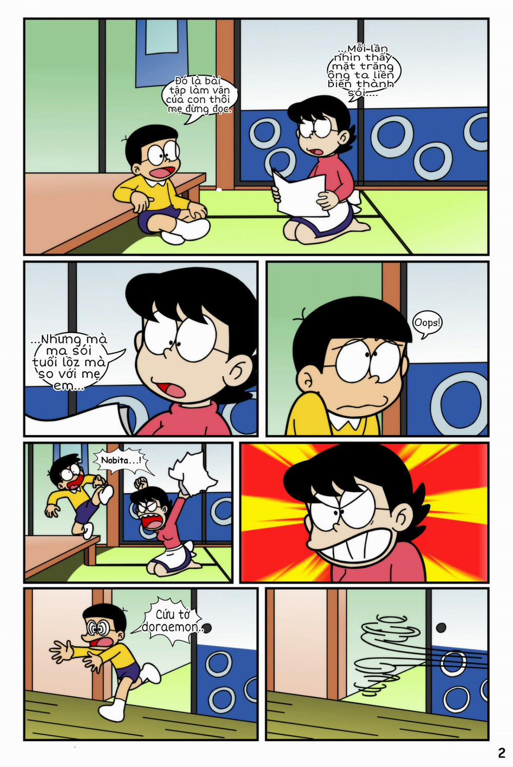 Tuyển Tập Doraemon Doujinshi 18+ 0 Kem chó sói 1 trang 3