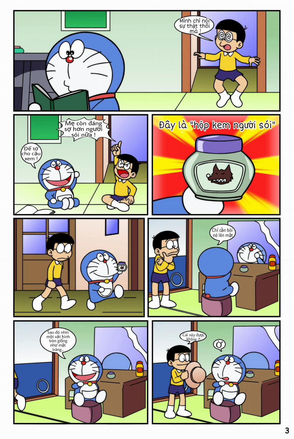 Tuyển Tập Doraemon Doujinshi 18+ 0 Kem chó sói 1 trang 4