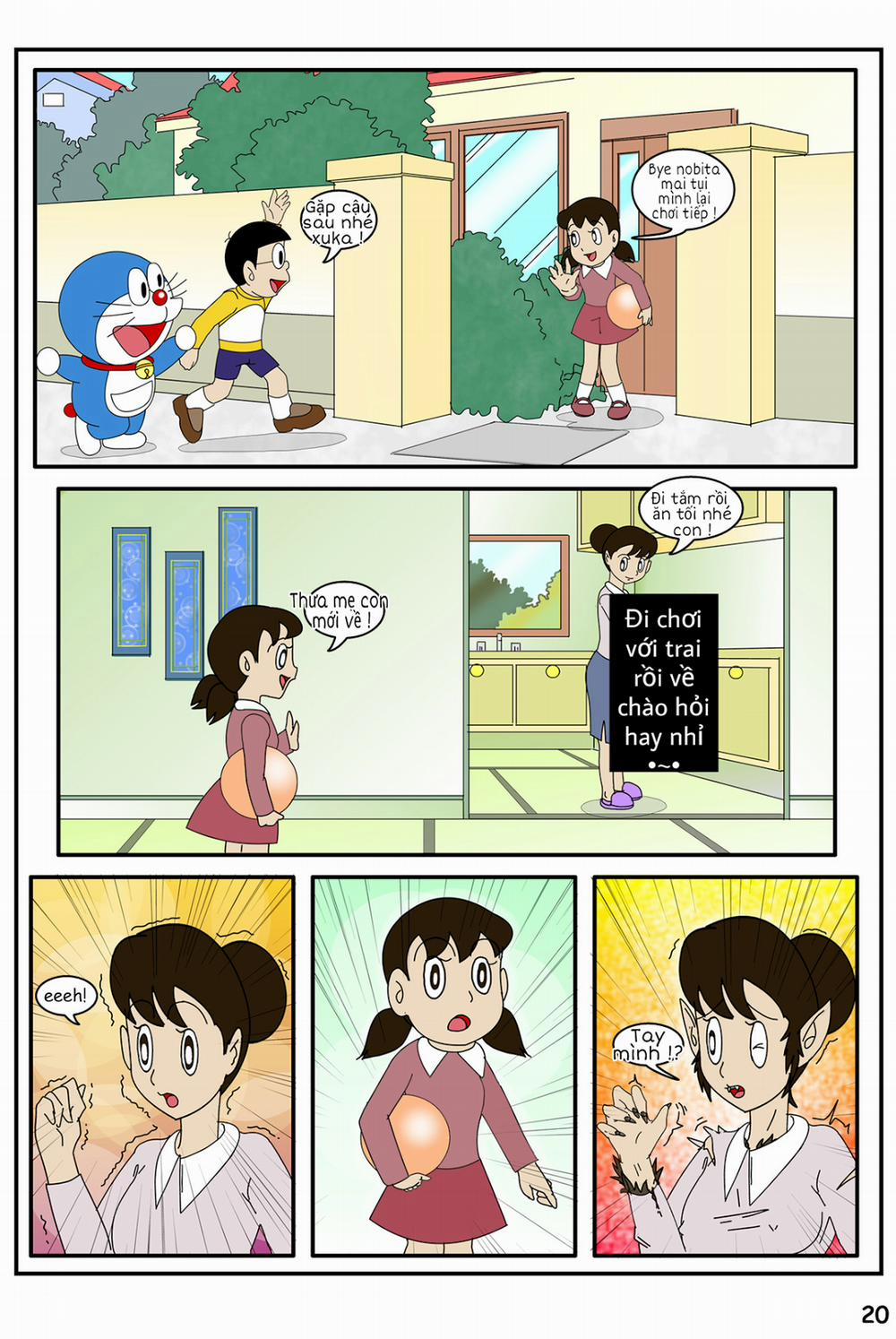Tuyển Tập Doraemon Doujinshi 18+ 0 Kem chó sói 2 trang 3