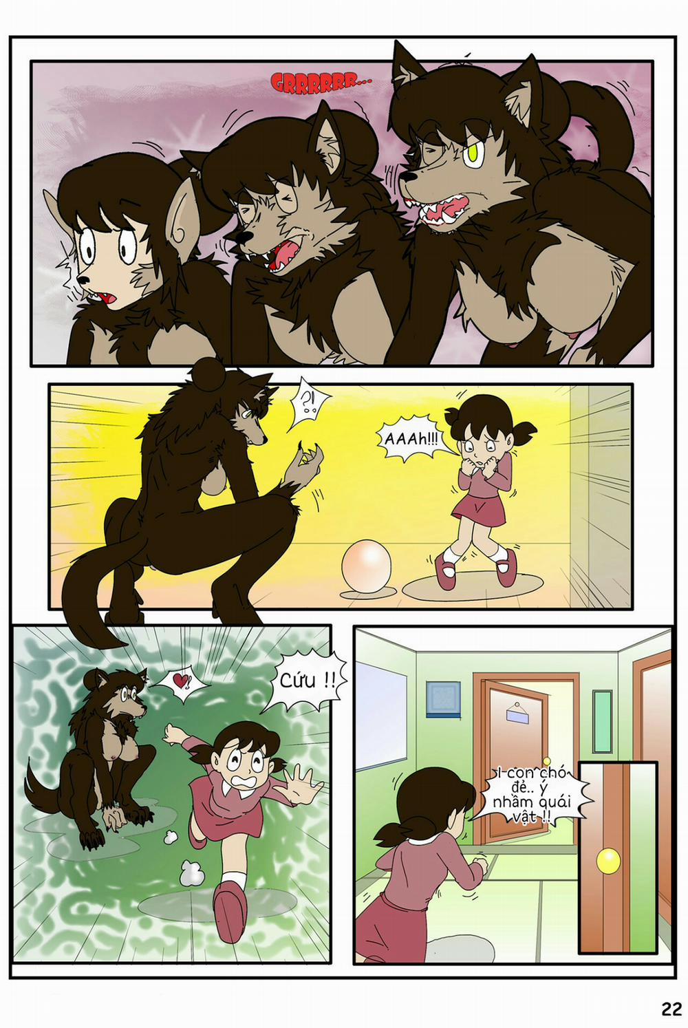 Tuyển Tập Doraemon Doujinshi 18+ 0 Kem chó sói 2 trang 5