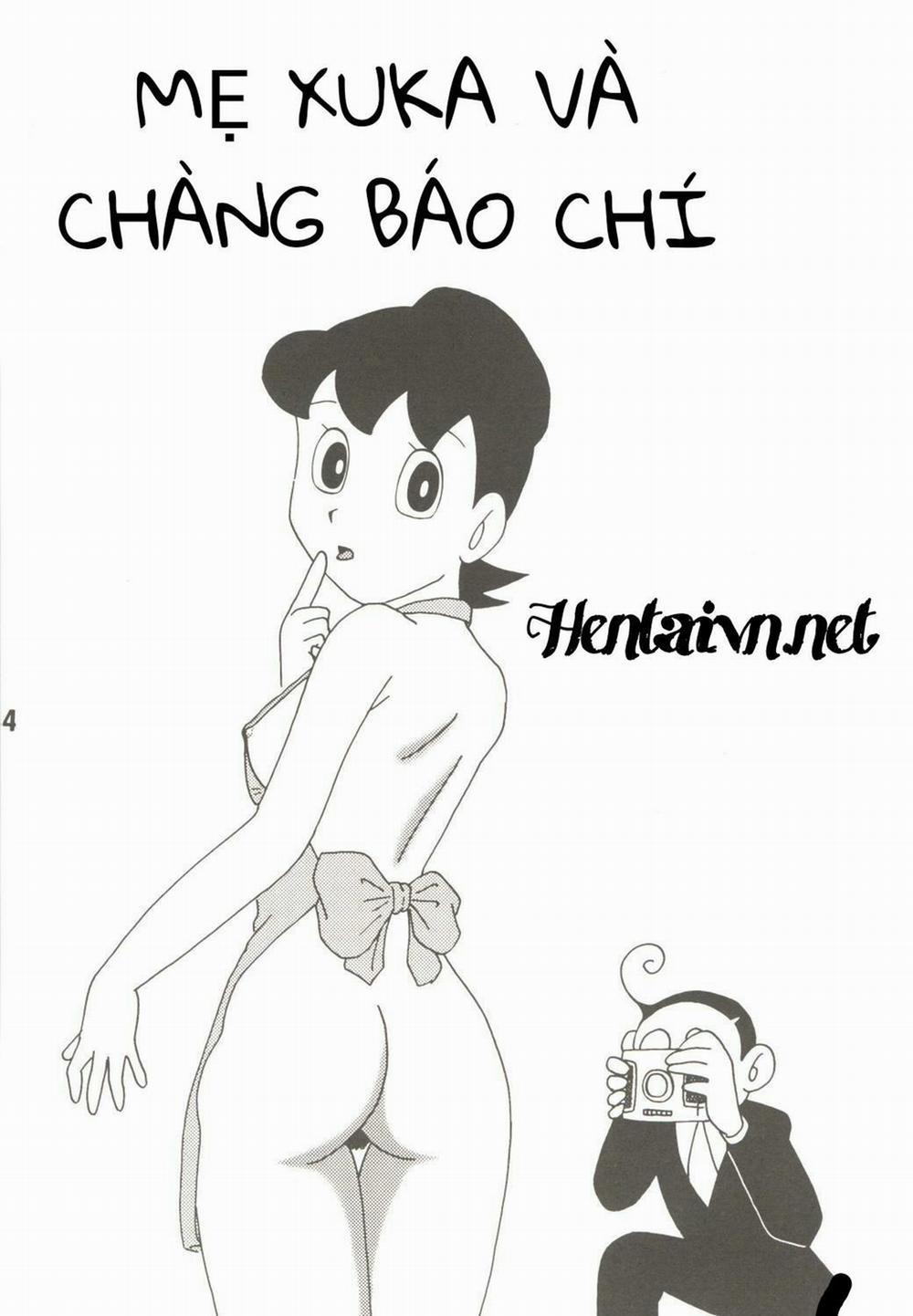 Tuyển Tập Doraemon Doujinshi 18+ 0 Mẹ Xuka và chàng báo chí trang 1