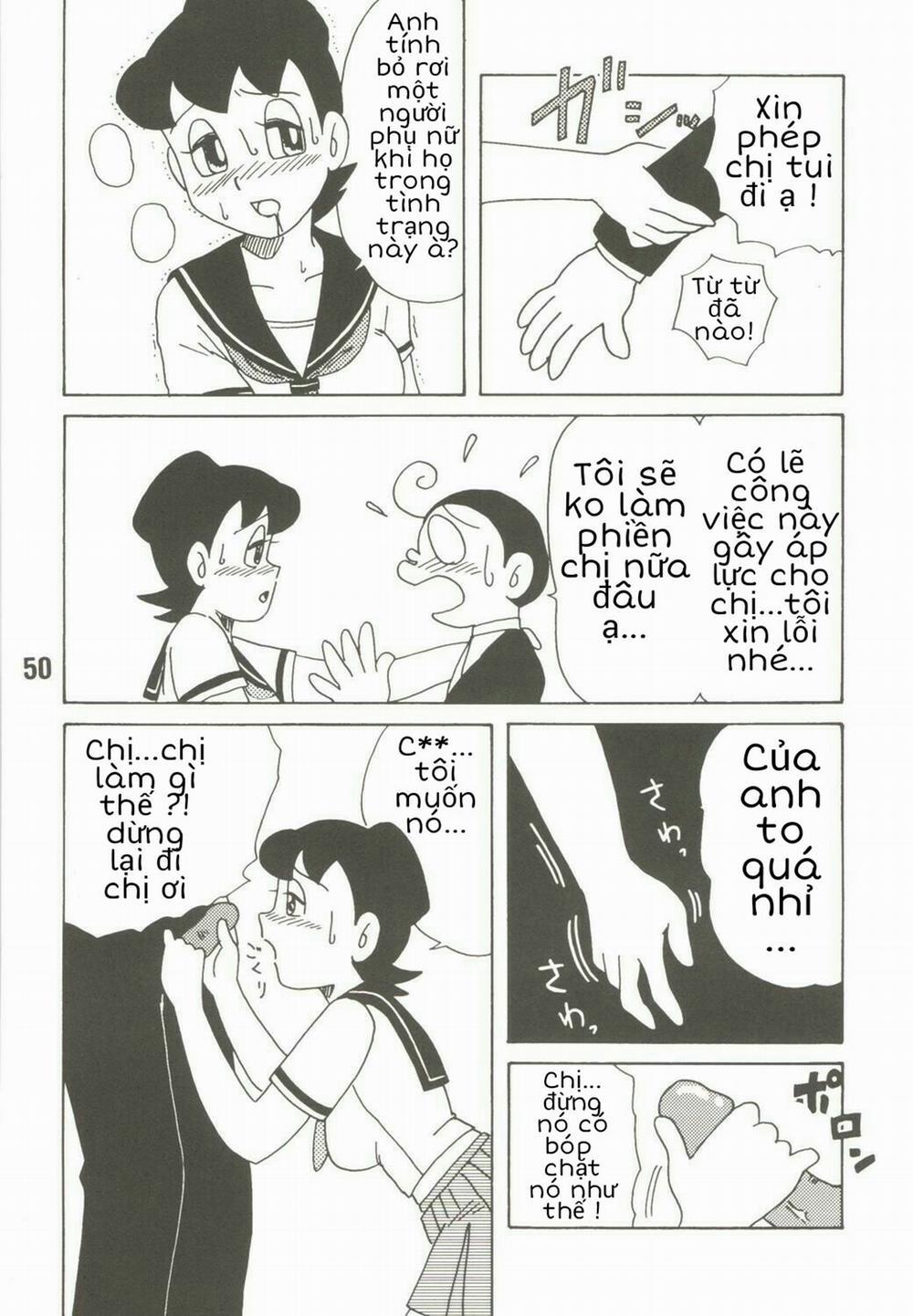 Tuyển Tập Doraemon Doujinshi 18+ 0 Mẹ Xuka và chàng báo chí trang 7
