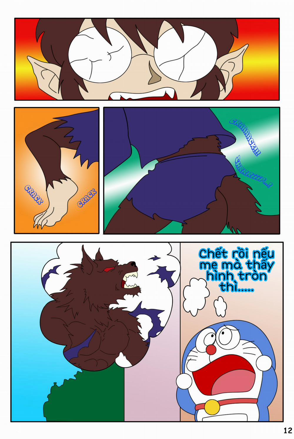 Tuyển Tập Doraemon Doujinshi 18+ 19- Kem chó sói 1 trang 13