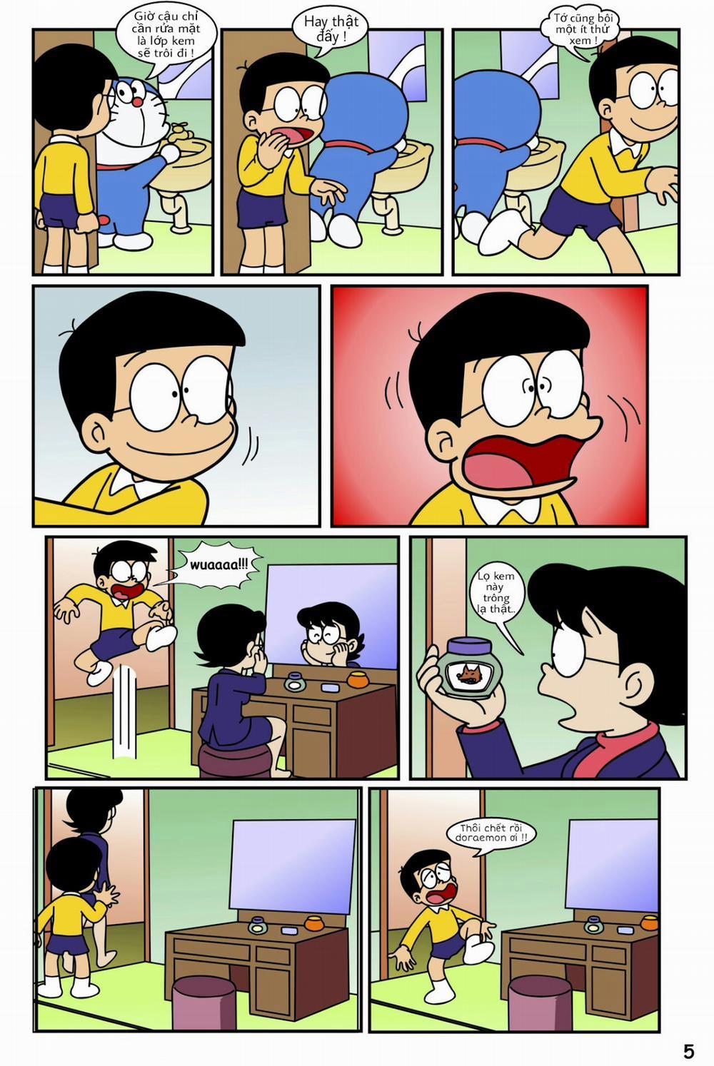 Tuyển Tập Doraemon Doujinshi 18+ 19- Kem chó sói 1 trang 6