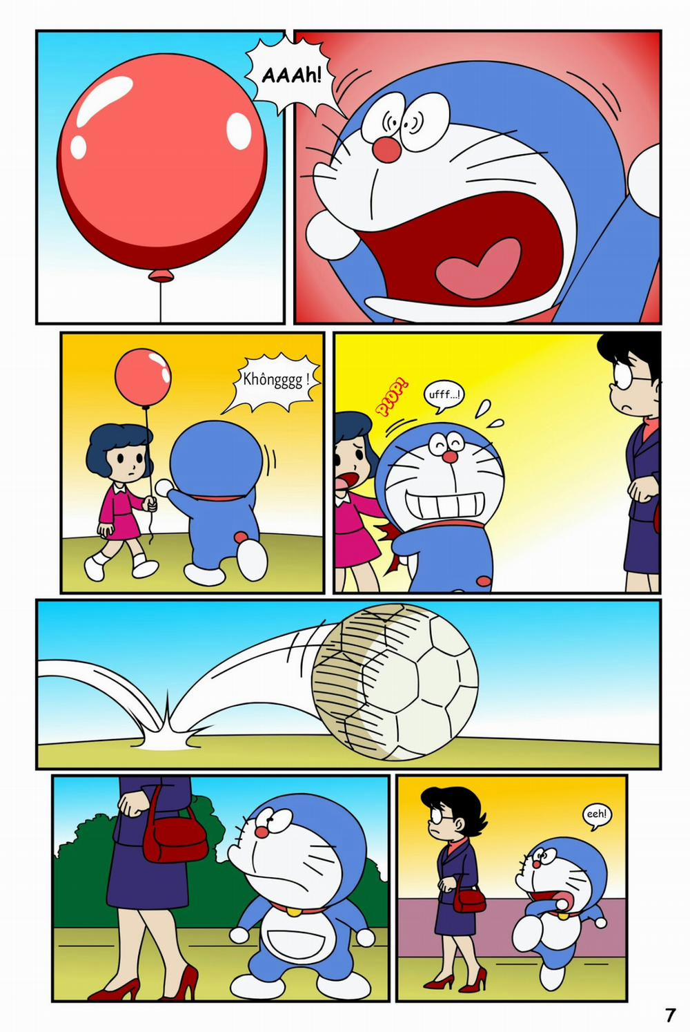 Tuyển Tập Doraemon Doujinshi 18+ 19- Kem chó sói 1 trang 8