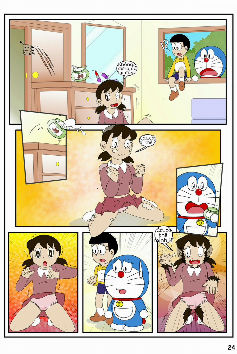 Tuyển Tập Doraemon Doujinshi 18+ 20- Kem chó sói 2 trang 7