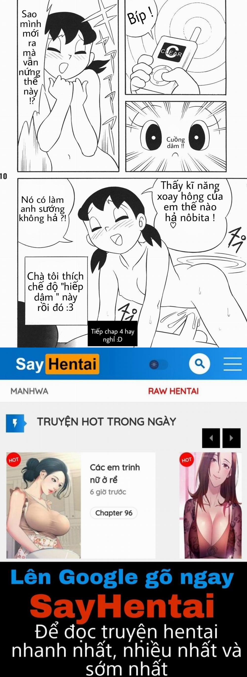 Tuyển Tập Doraemon Doujinshi 18+ 3 - Máy phát sóng gợi dục trang 7