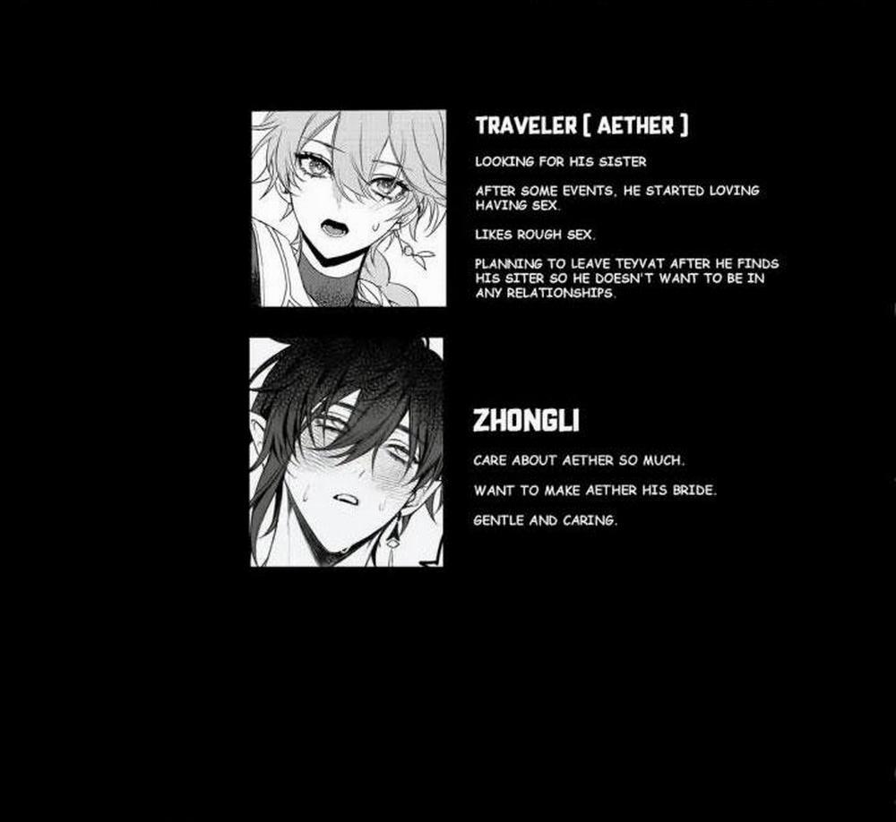 Tuyển Tập Oneshot Của Cá Mặn Mòi 28 AetherxZhongli trang 3