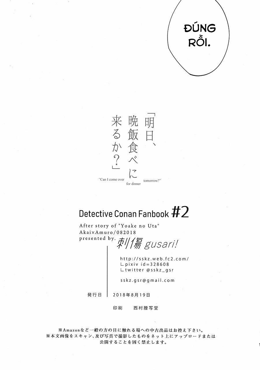 Tuyển tập oneshot Shuuichi Akai x Rei Furuya 9 trang 19