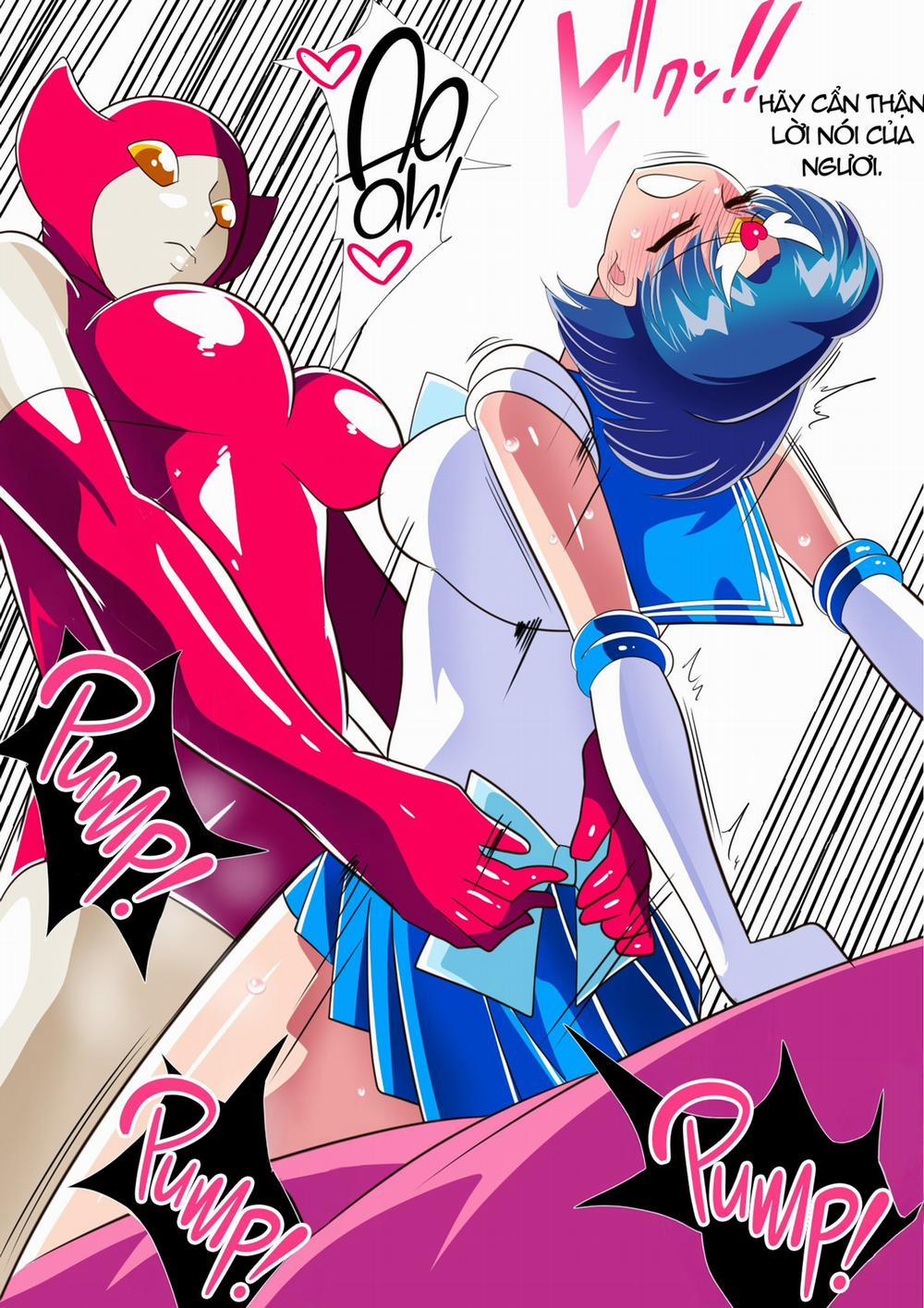 Tuyển Tập Thủy Thủ Mặt Trăng Dành Cho Người Lớn Đánh bại Thủy Thủ Sao Thủy part 1 trang 12