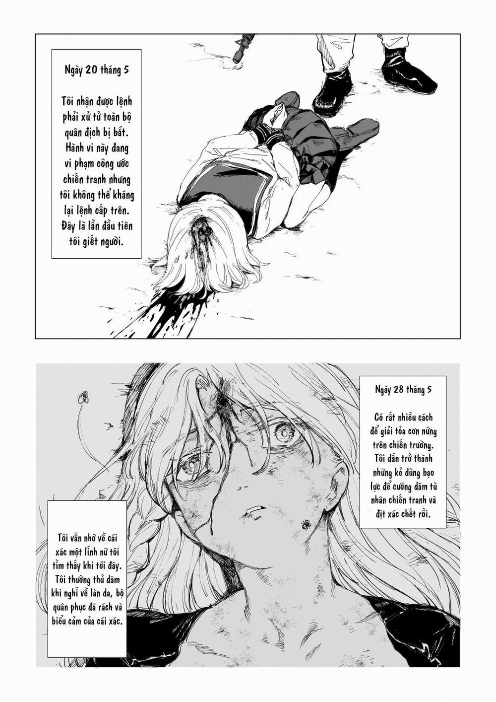 Tuyển Tập Truyện Ngắn Về Chiến Tranh Của Kubikiri Hồi Ức Của Binh Nhì Blaauw 0 Fallen on the Battlefield 0 The Memoirs of Private First Class Blaauw trang 2