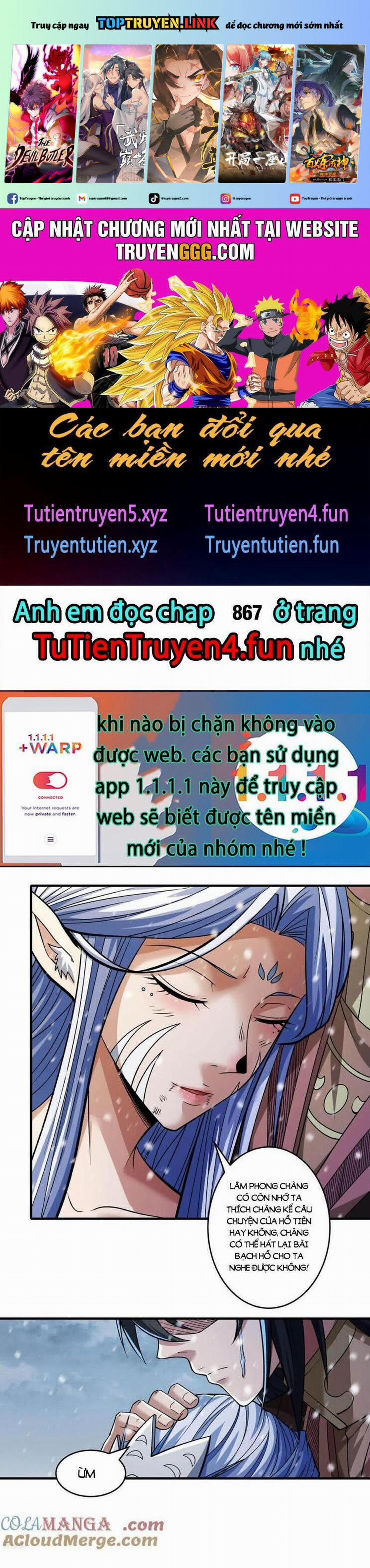 Tuyệt Thế Võ Thần 866 trang 0