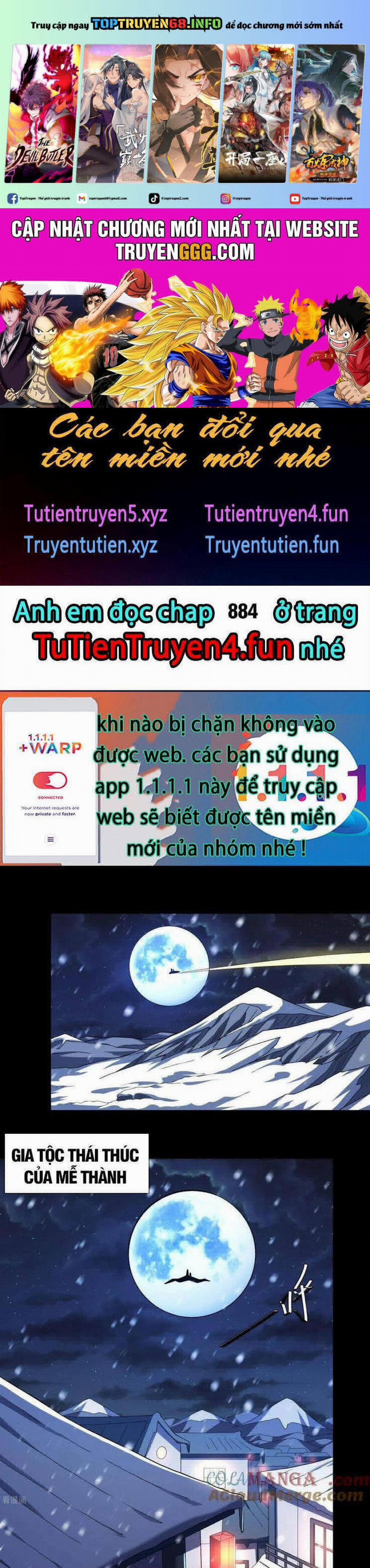 Tuyệt Thế Võ Thần 884 trang 0