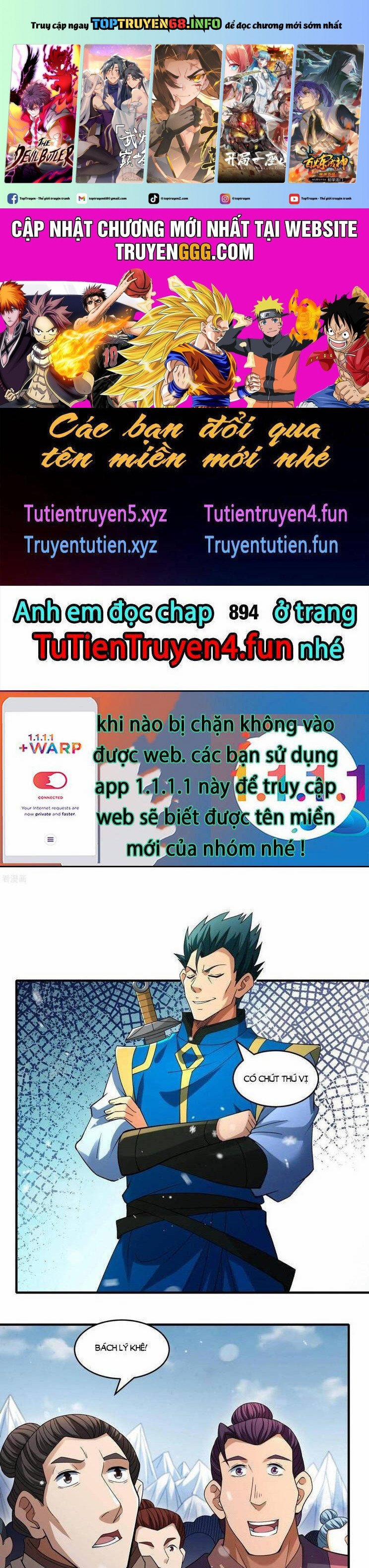 Tuyệt Thế Võ Thần 893 trang 0