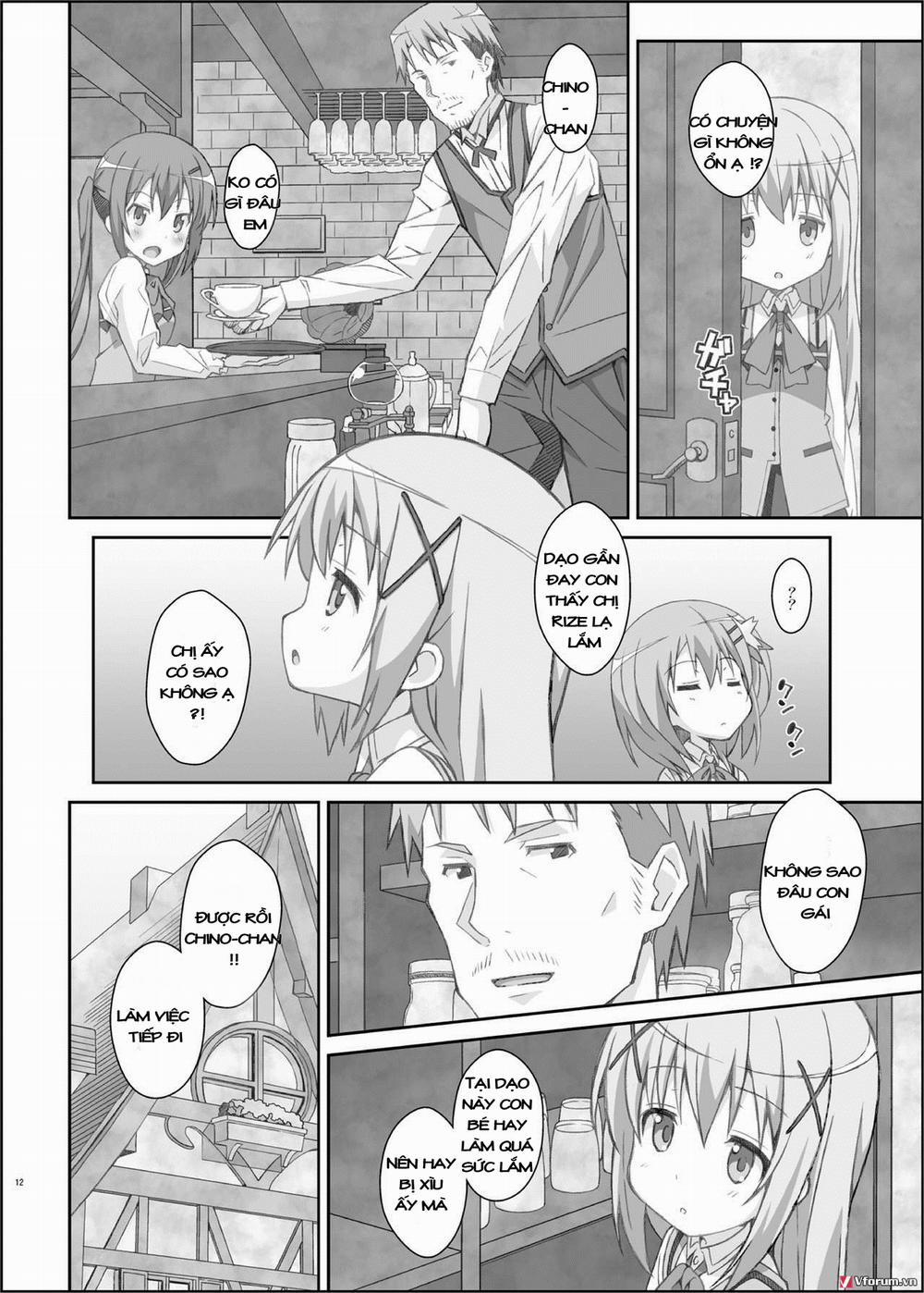 Type-33 (Gochuumon wa Usagi Desu ka) Oneshot trang 10