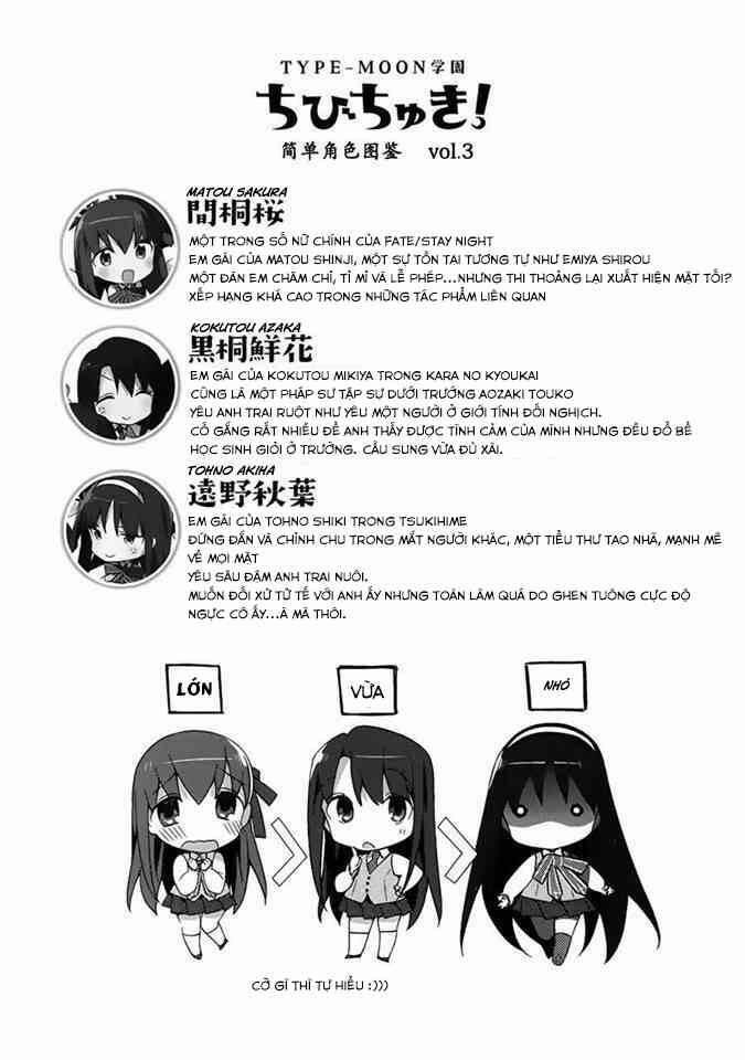 Type-Moon Gakuen – Chibi Chuki! 2 trang 17
