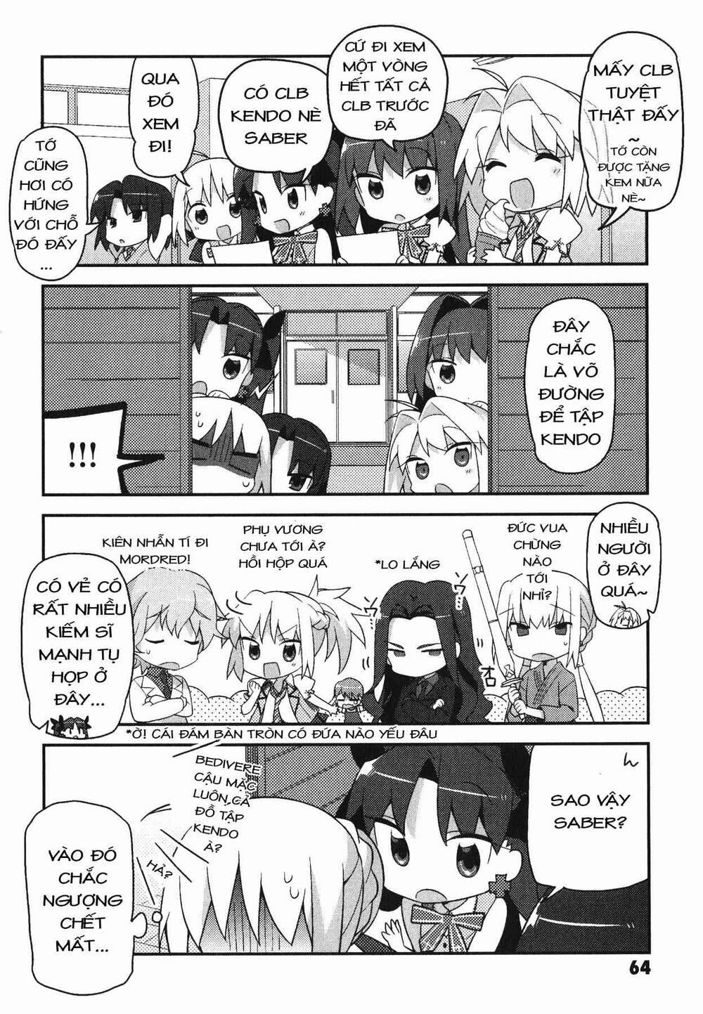 Type-Moon Gakuen – Chibi Chuki! 4 trang 6