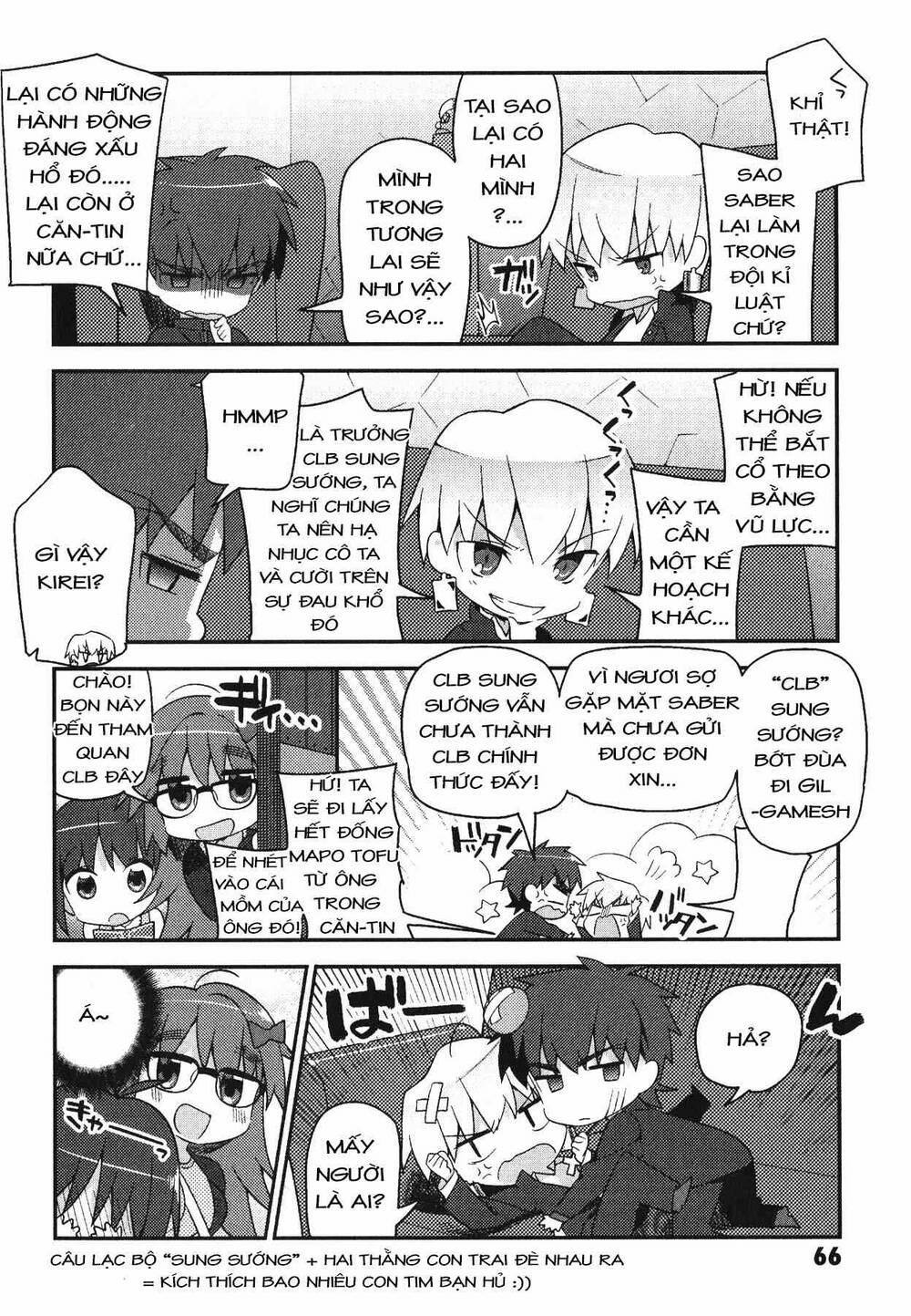 Type-Moon Gakuen – Chibi Chuki! 4 trang 8