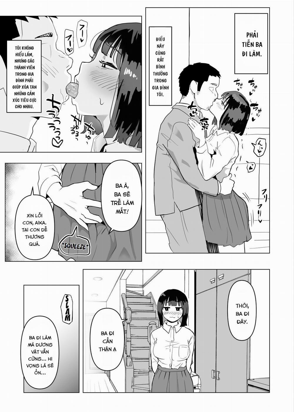 Uchi de wa Kazoku Sex wa Joushiki Rashii 1 trang 10