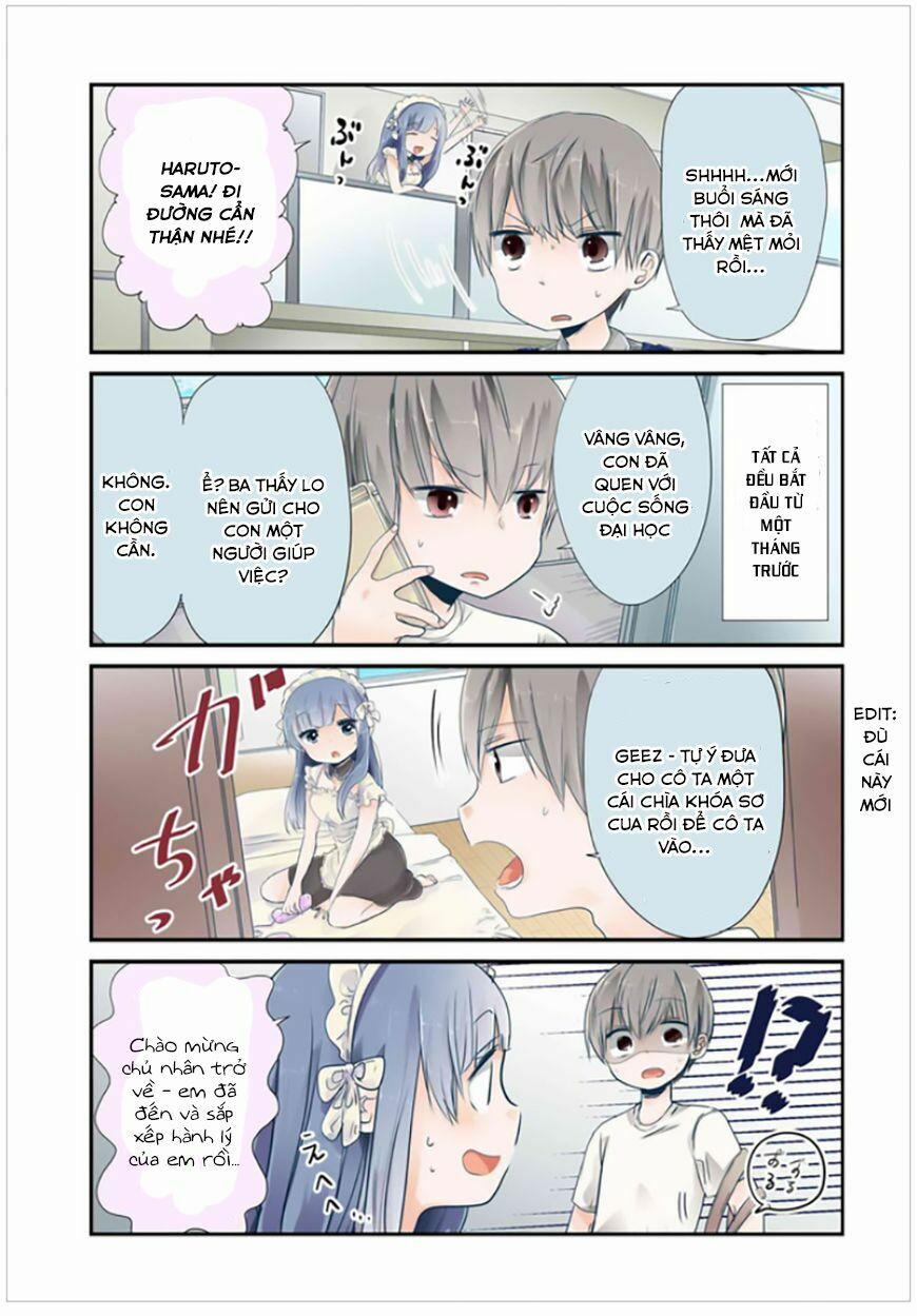 Uchi No Hentai Maid Ni Osowareteru 1 trang 3