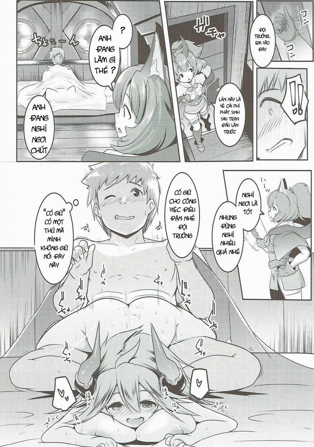 Uchi no Sarasa no Oppai ga Kininatte Shuuchuu Dekinai! (Granblue Fantasy) Oneshot trang 16