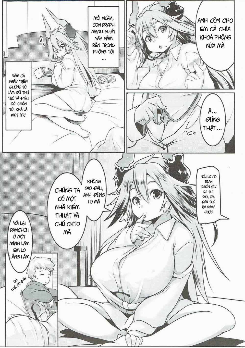 Uchi no Sarasa no Oppai ga Kininatte Shuuchuu Dekinai! (Granblue Fantasy) Oneshot trang 5