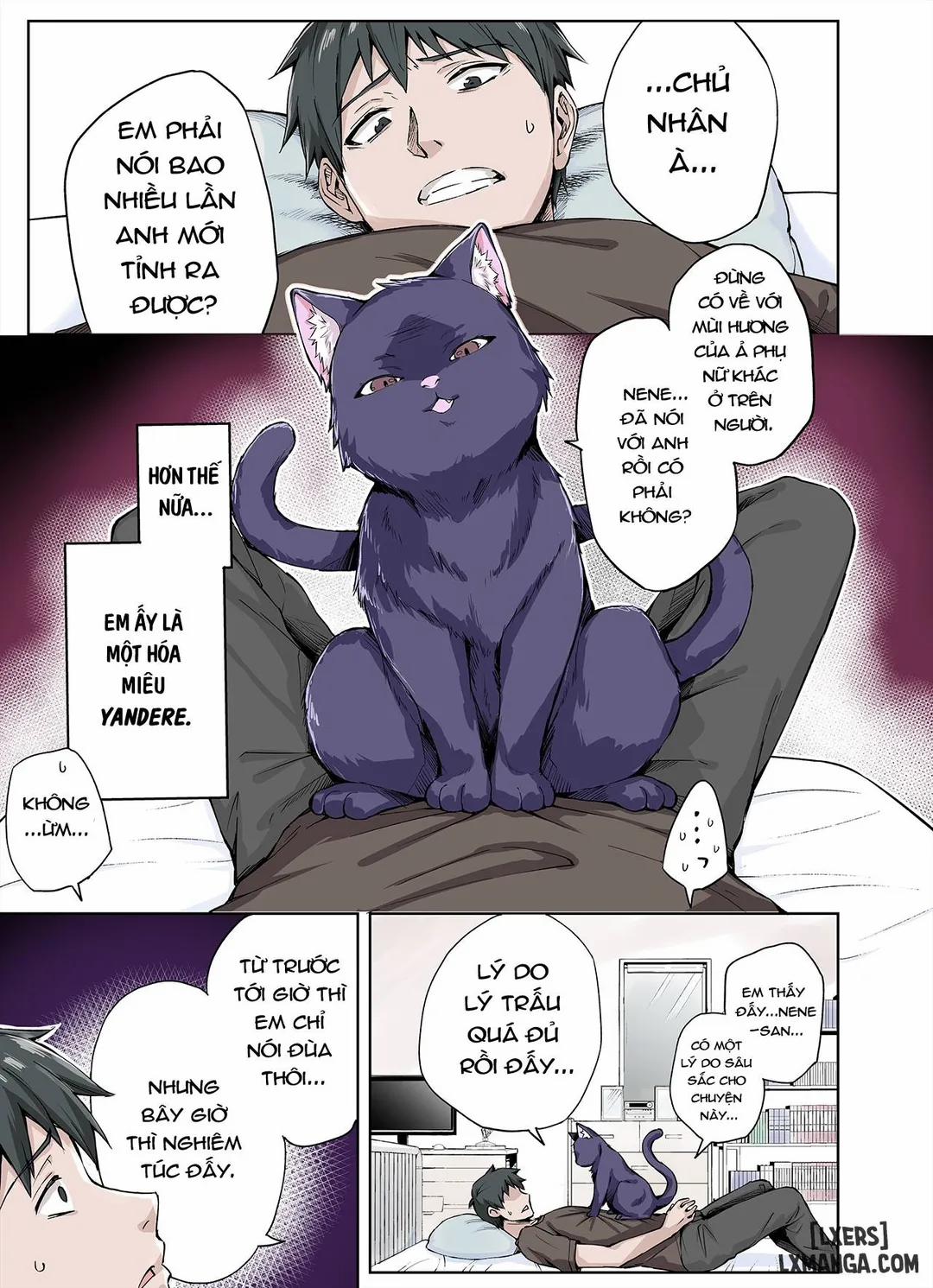 Uchi no Yandere na Kaineko-chan ni Mechakucha ni Shiborarechau Hanashi Oneshot trang 7