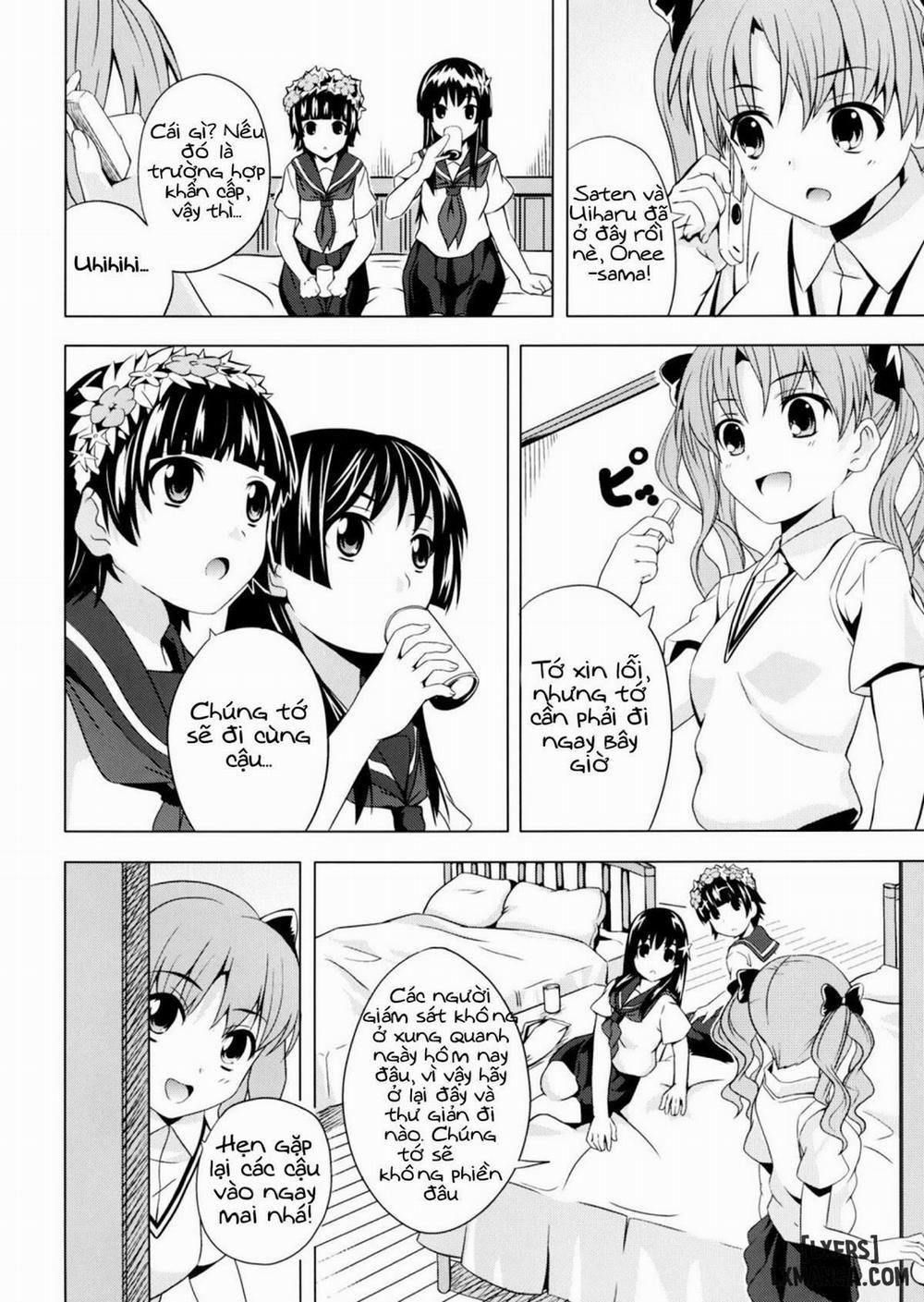 Uiharu no U Saten no Sa Oneshot trang 2