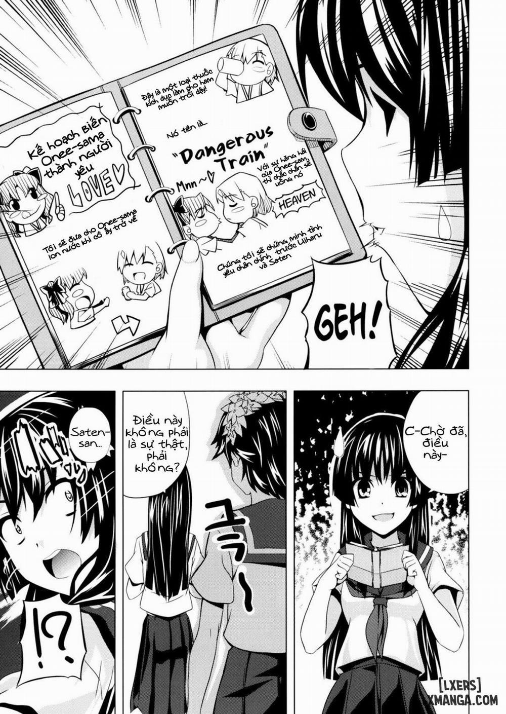 Uiharu no U Saten no Sa Oneshot trang 5