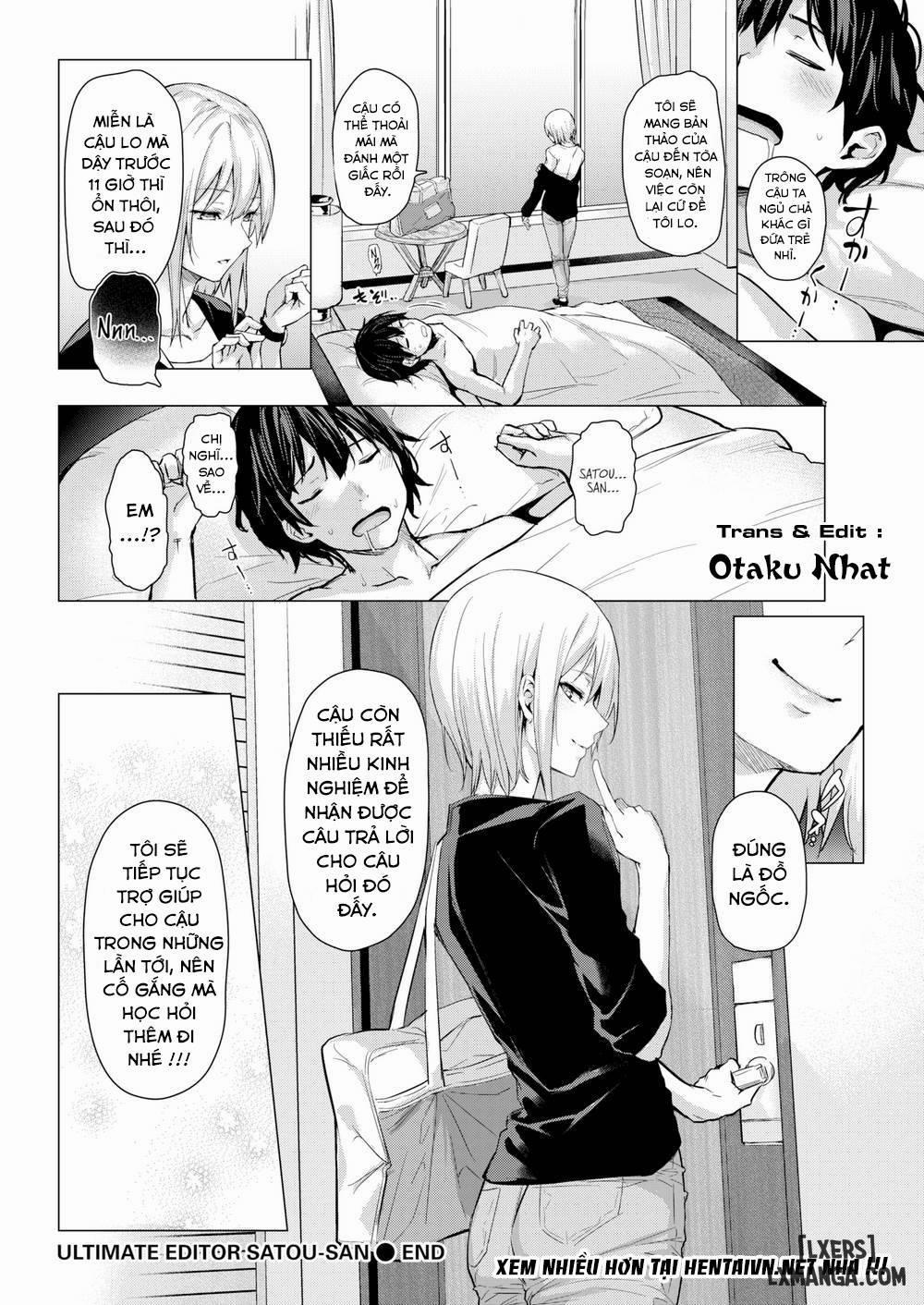 Ultimate Editor Satou-san Oneshot trang 15