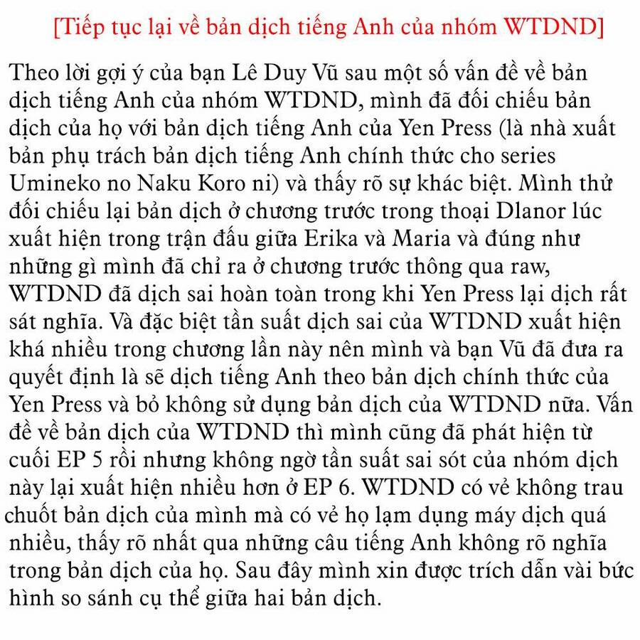 Umineko No Naku Koro Ni Chiru Episode 6: Dawn Of The Golden Witch 6 trang 61