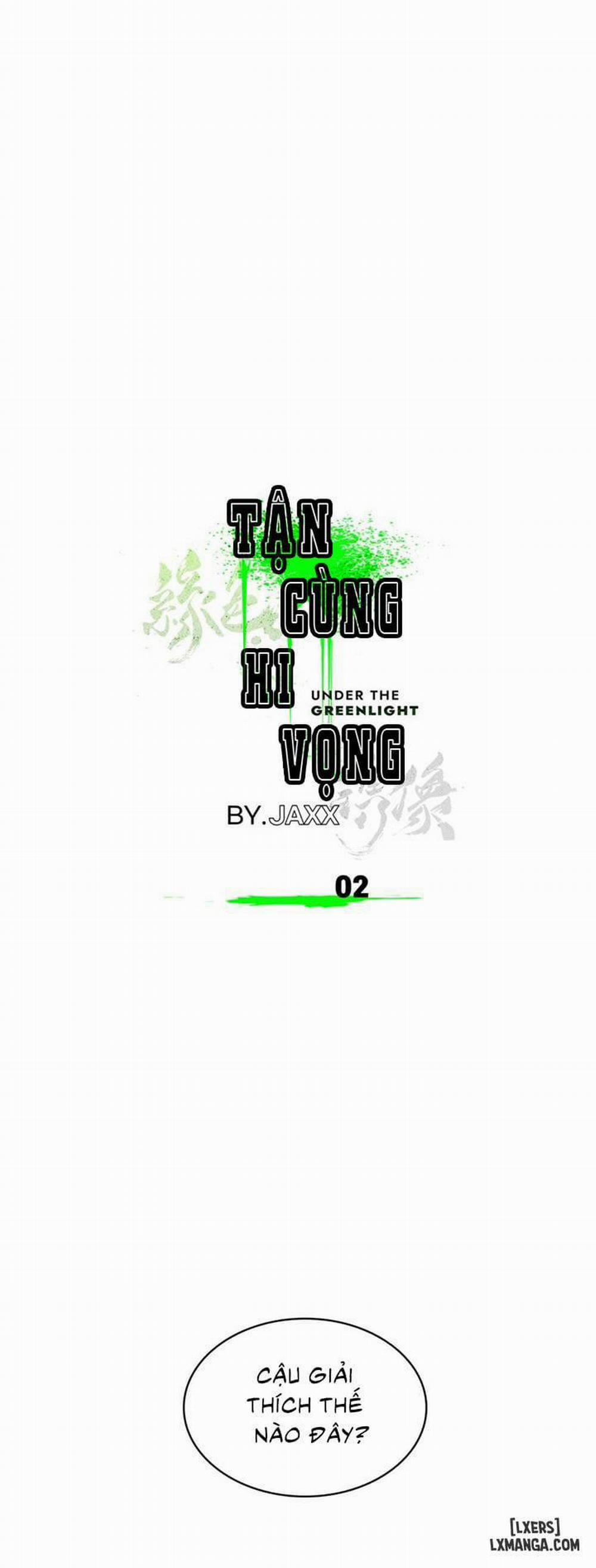 Under the Greenlight - Tận cùng hi vọng 2 trang 0