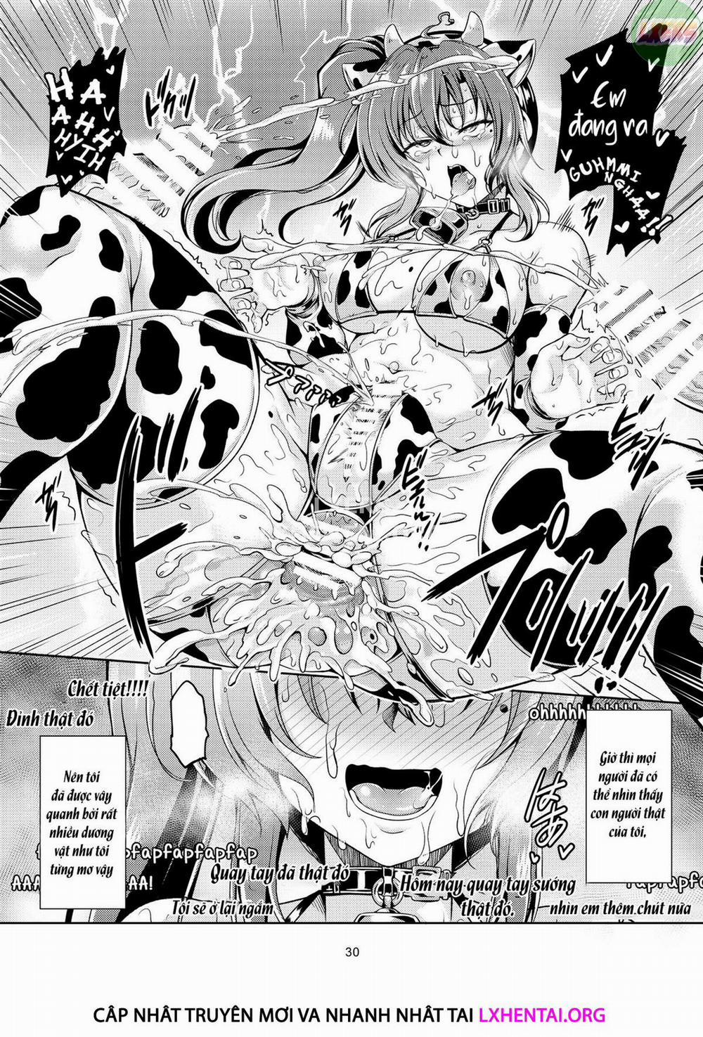 Uraaka Liver Take 1 Kyouhaku! Kouochi Seitokaichou -Yukino Kanami- Oneshot trang 37