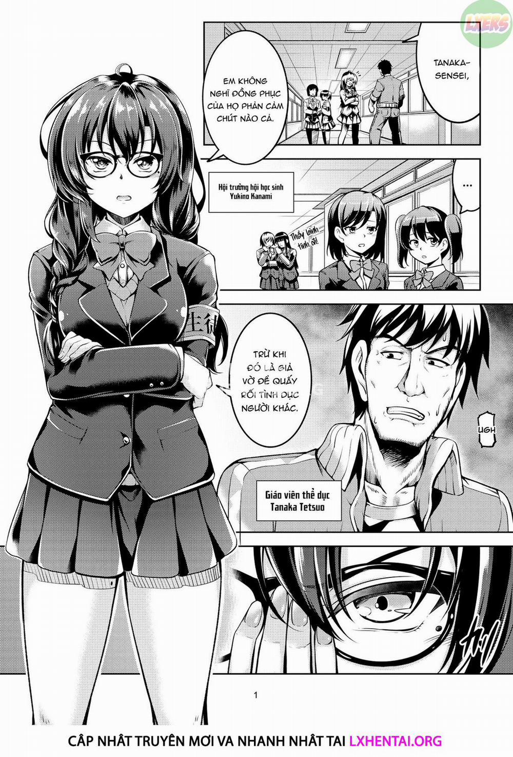 Uraaka Liver Take 1 Kyouhaku! Kouochi Seitokaichou -Yukino Kanami- Oneshot trang 8