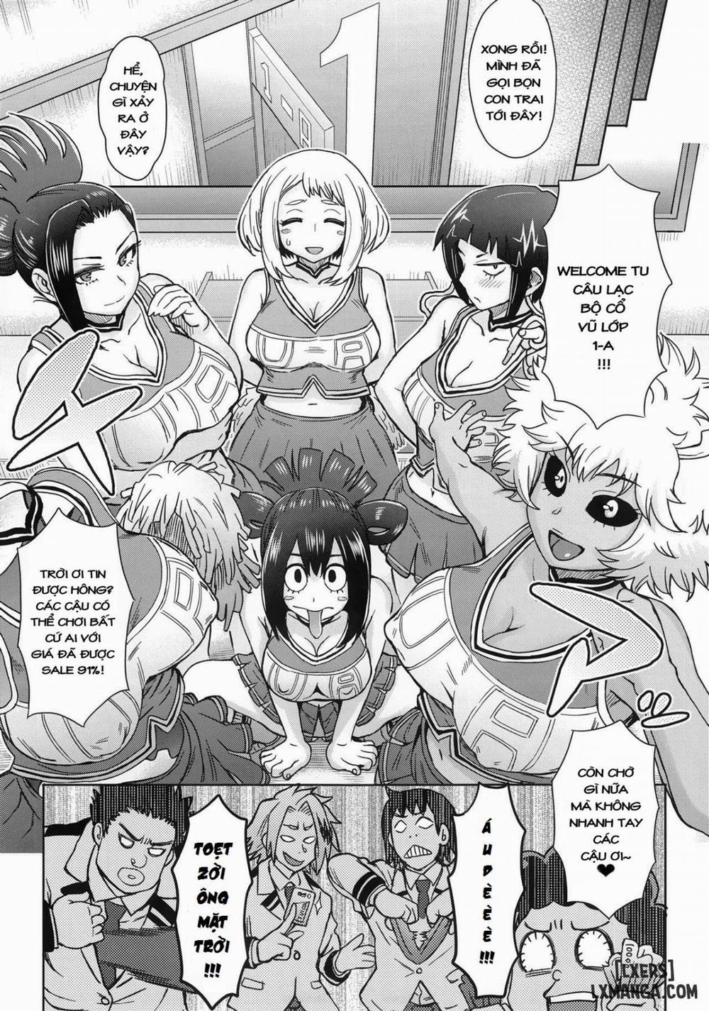 Uraraka Ura Fuuzoku Oneshot trang 10