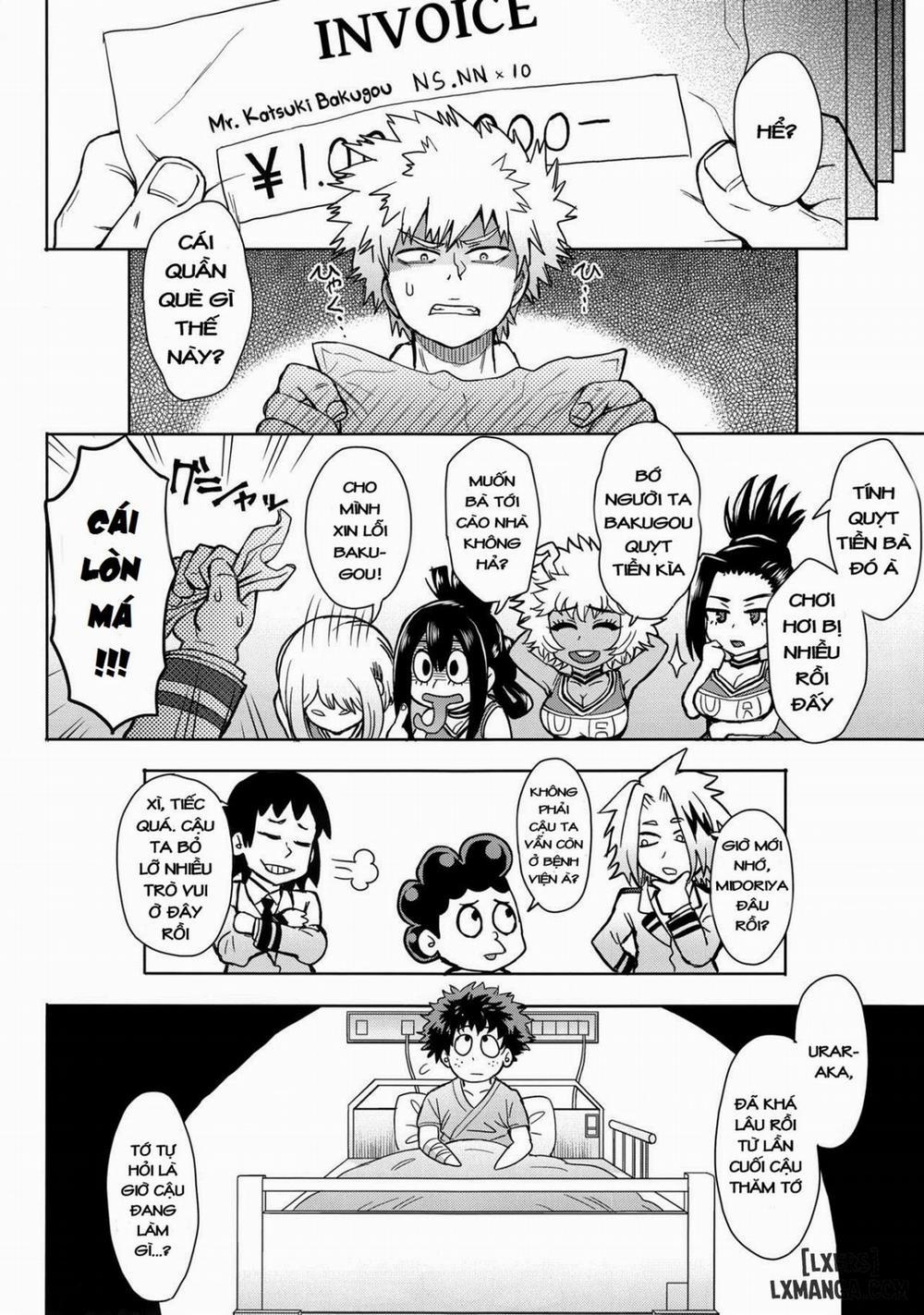 Uraraka Ura Fuuzoku Oneshot trang 25