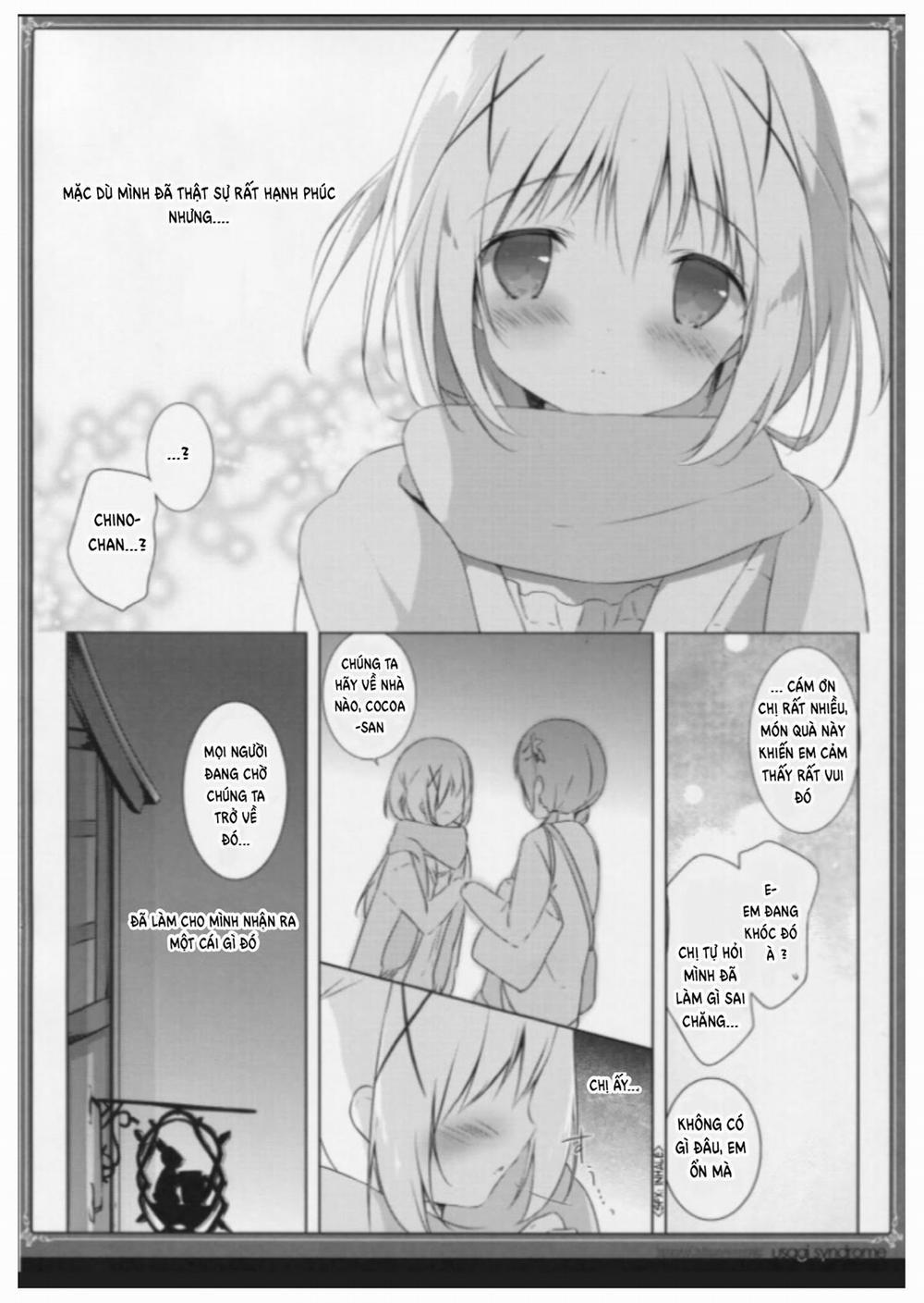 Usagi Syndrome 2 (Gochuumon Wa Usagi Desu Ka) Oneshot trang 10