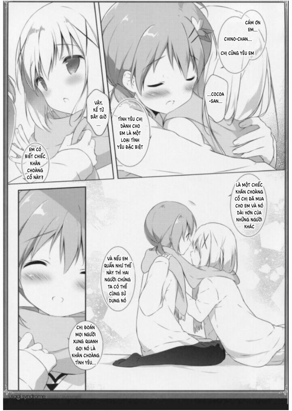 Usagi Syndrome 2 (Gochuumon Wa Usagi Desu Ka) Oneshot trang 13