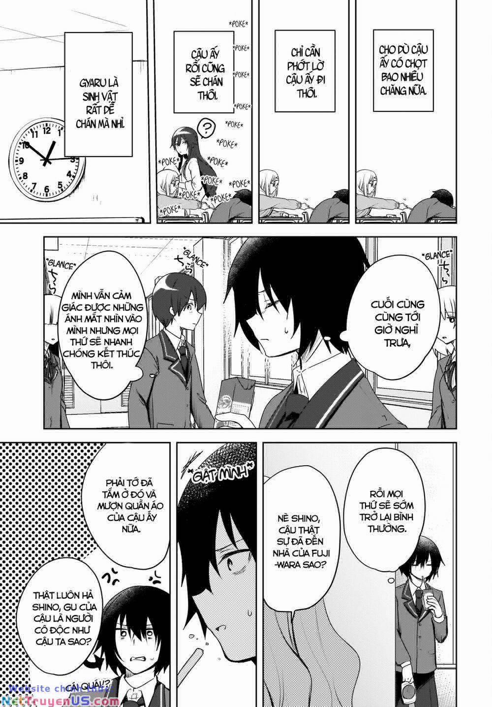 Ushiro No Seki No Gyaru Ni Sukarete Shimatta 1 trang 21