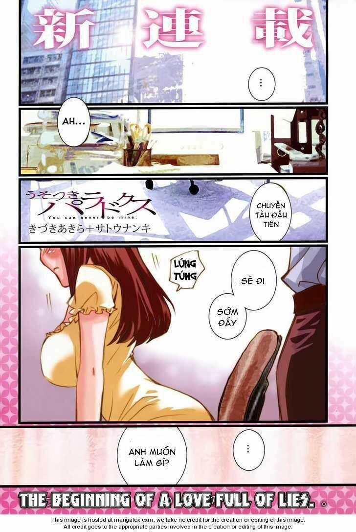 Usotsuki Paradox 1 trang 1