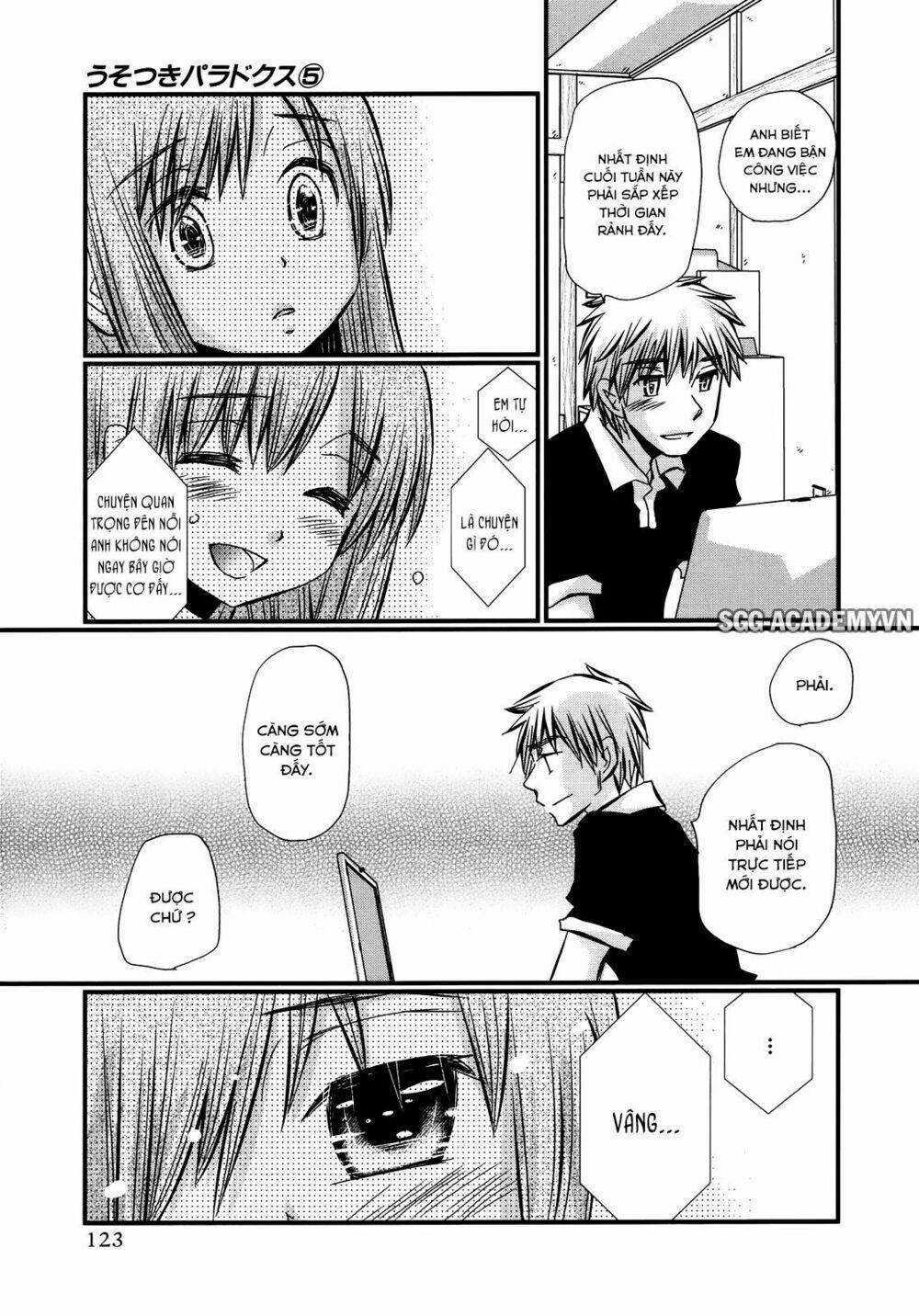 Usotsuki Paradox 34 trang 6