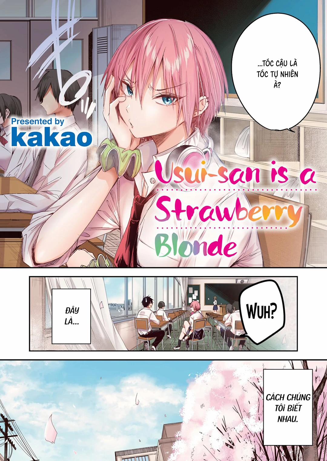 Usui-san tóc vàng dâu tây Oneshot trang 2