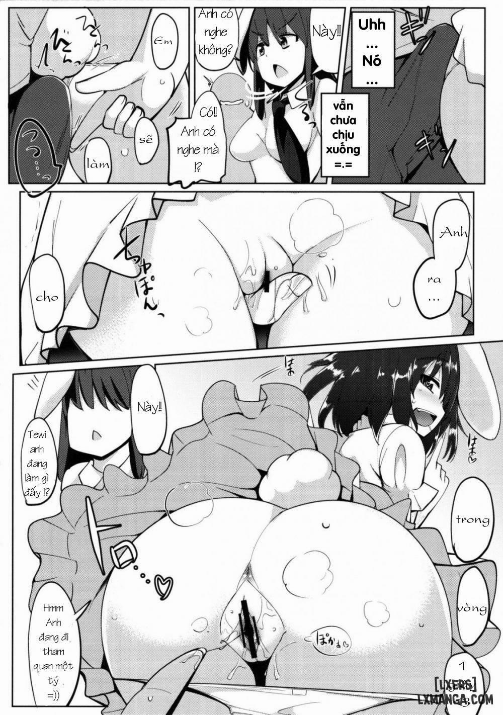 Uwaki Shite Tewi-chan to Sex Shita (3-kaime) Oneshot trang 9