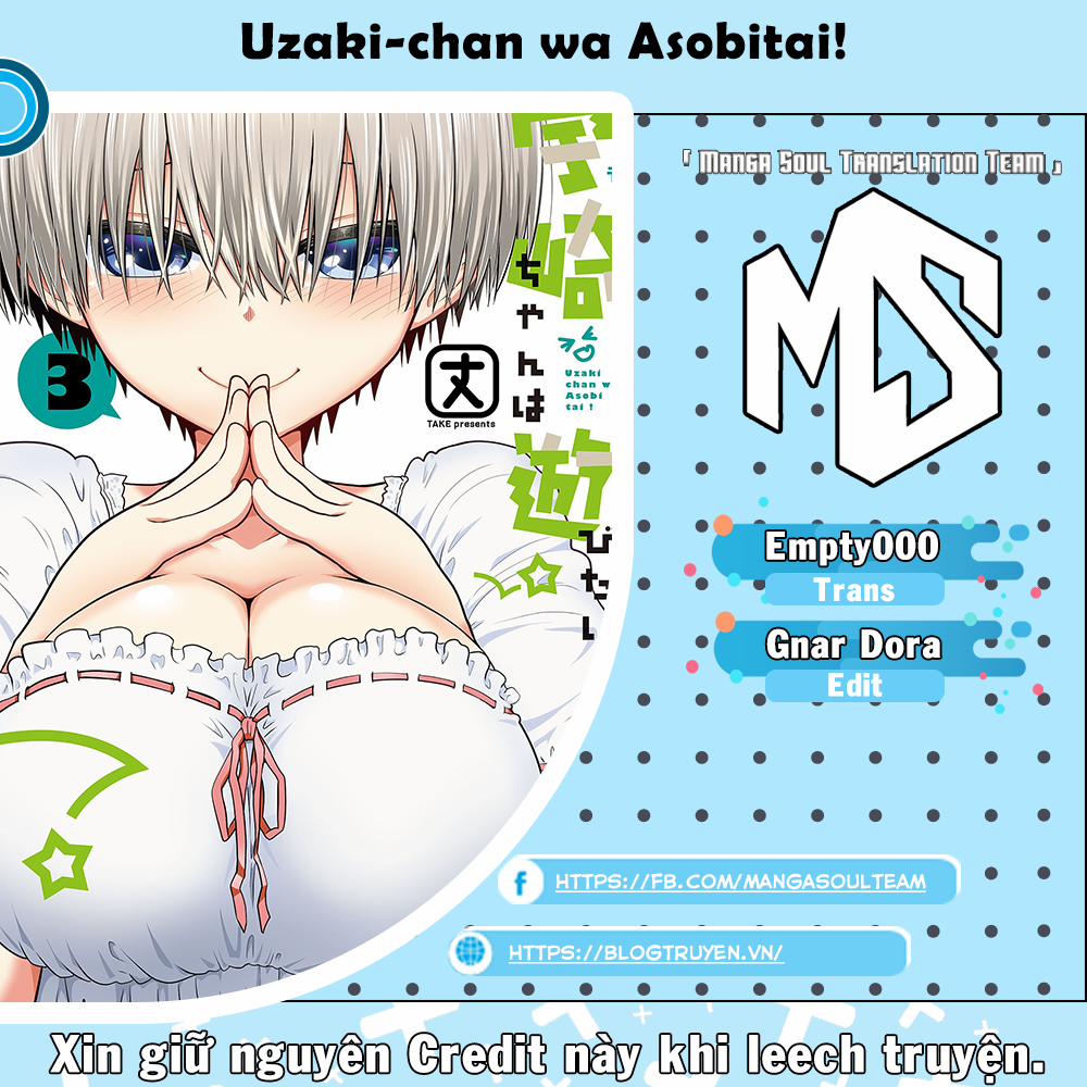 Uzaki-Chan Muốn Đi Chơi! 43 trang 0