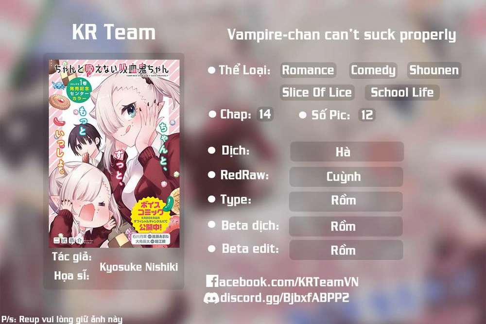 Vampire-Chan Can't Suck Properly 14 trang 0
