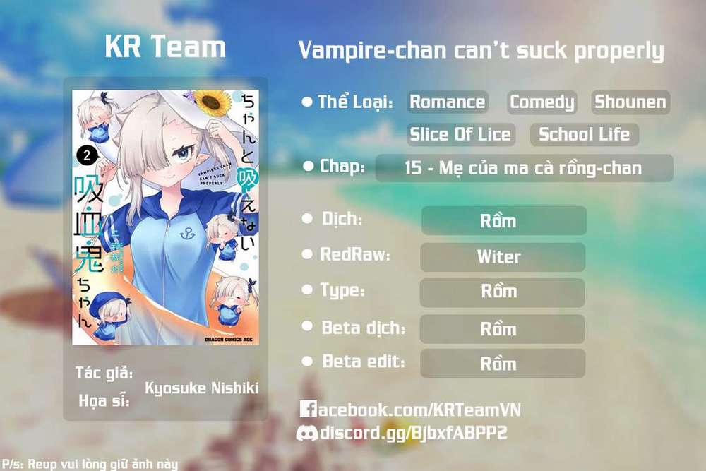 Vampire-Chan Can't Suck Properly 15 trang 0