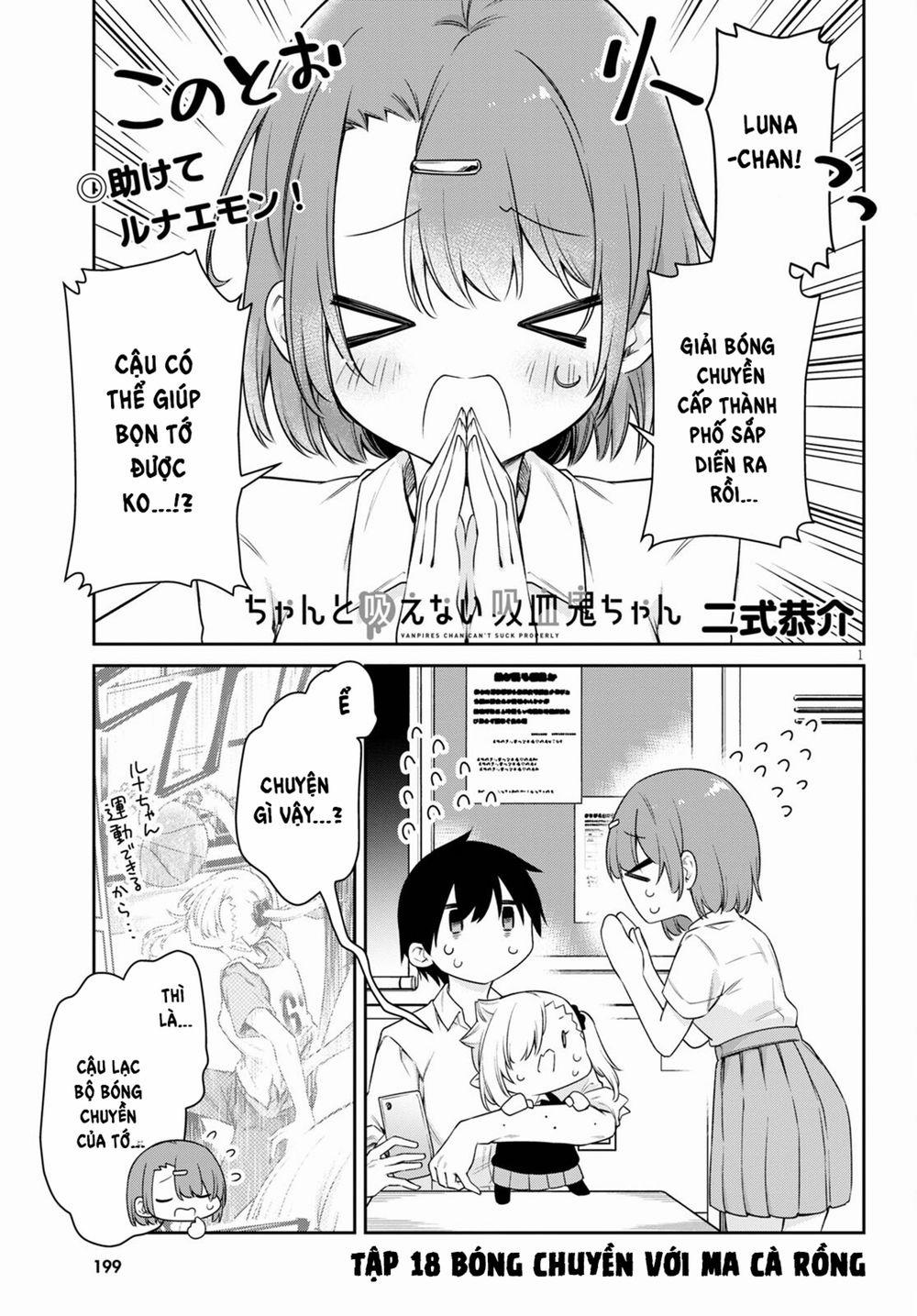 Vampire-Chan Can't Suck Properly 18 trang 1